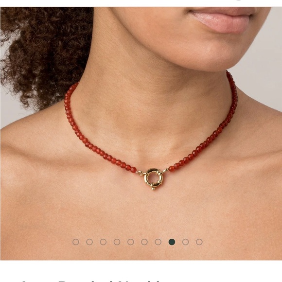 Aurate purple aura necklace - Picture 5 of 5